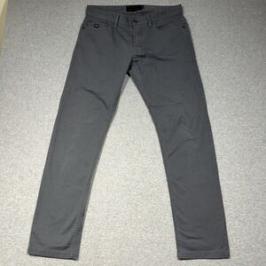 Oakley Jeans Mens 34x32 Gray Slim Fit Cotton Blend Stretch Medium Wash Denim